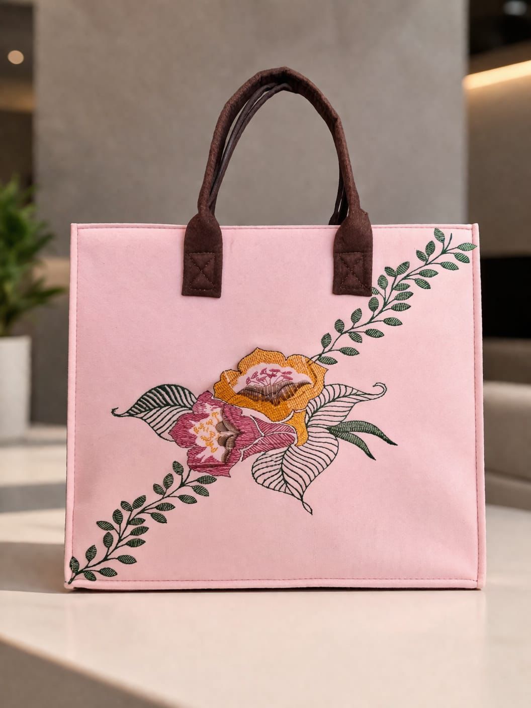 Custom felt bag project 10